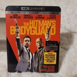 The Hitman's BodyGuard 4K Ultra HD Blu-Ray No Digital Code 2 Disc Set and Sleeve